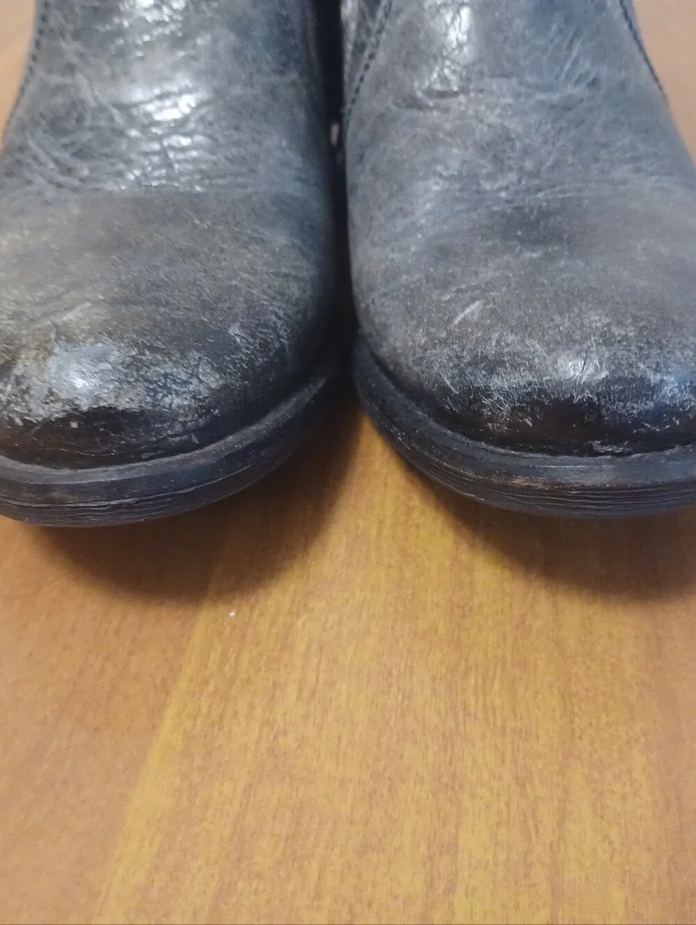 Sterling River Boots Womens 7M Gray Distressed Western Country Ankle Tassels